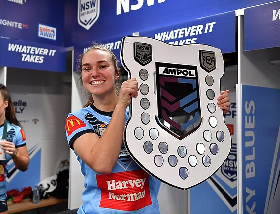 Kirra Dibb wants to help NSW win the State of Origin Shield as she did in 2022.