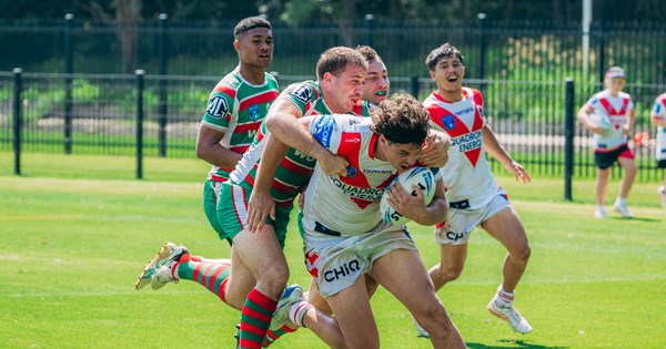 Jersey Flegg: Treweek scores 2 as Dragons hold off Souths