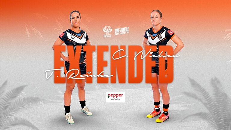 Reinke and Nielsen to remain with Wests Tigers