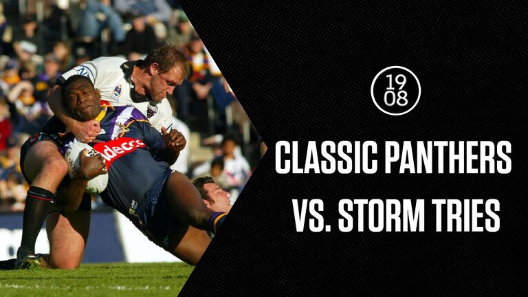 Penrith Panthers vs. Melbourne Storm | Classic Tries | NRL Throwback