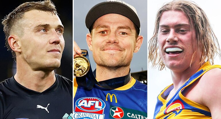 Patrick Cripps and Lachie Neale floated for shock AFL move to West Coast to help Harley Reid