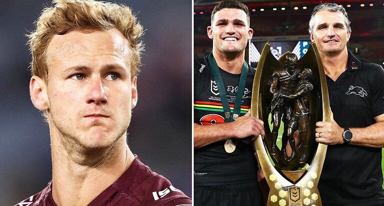 Ivan Cleary responds after Daly Cherry-Evans floated to partner Nathan in Panthers' halves