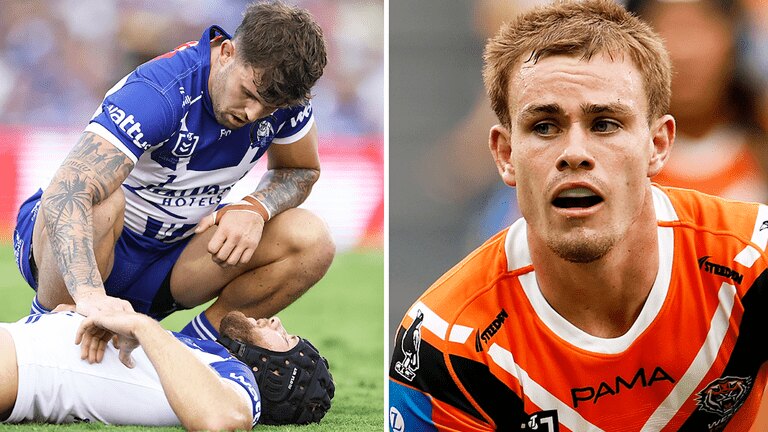 Lachie Galvin makes $1m statement as Bulldogs cop mixed news on Matt Burton and Viliame Kikau