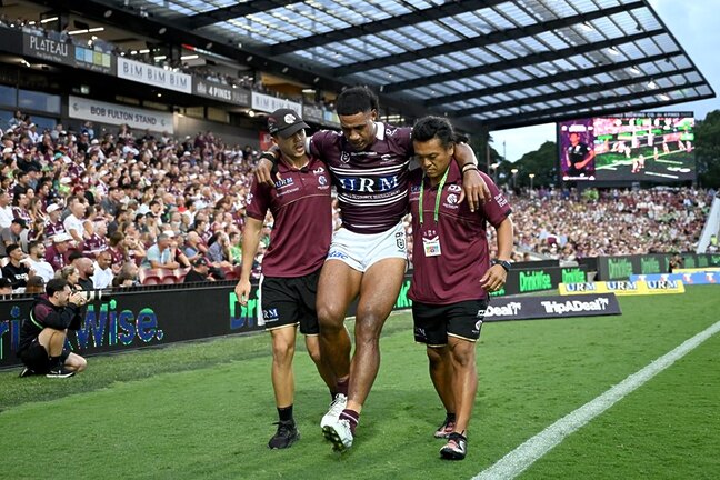 Manly Sea Eagle's Paseka grounded by Achilles injury