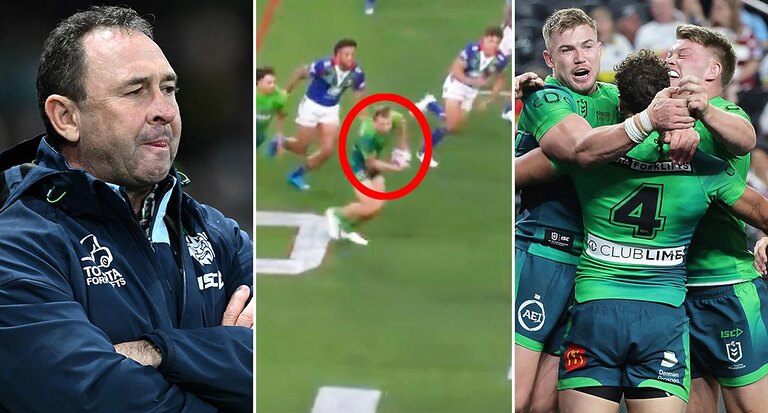 Ricky Stuart's bullish call after Raiders statement as NRL fans savage 'woeful' Vegas flop