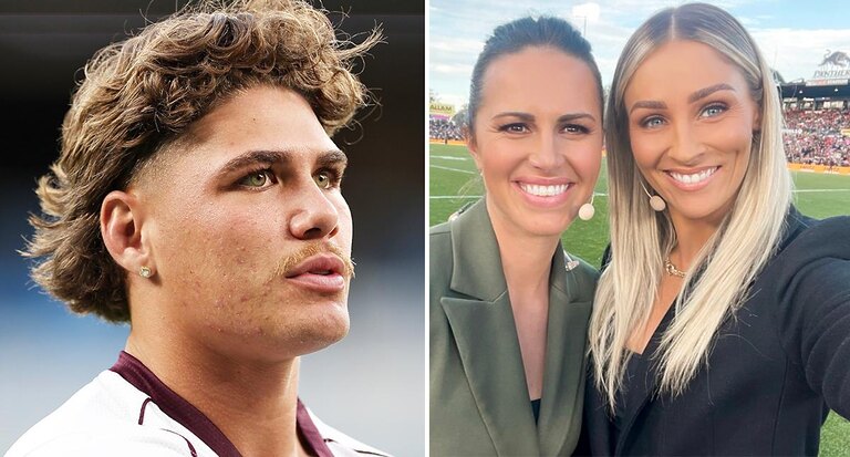 Channel 9 NRL host reveals telling exchange with Reece Walsh that occurred off camera