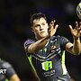 Catalans' Luke Keary receives a pass