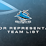 Senior Representative team lists: Round 3