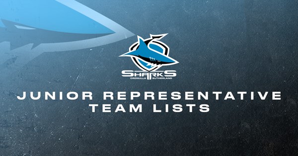 Junior Representative team lists: Round 7