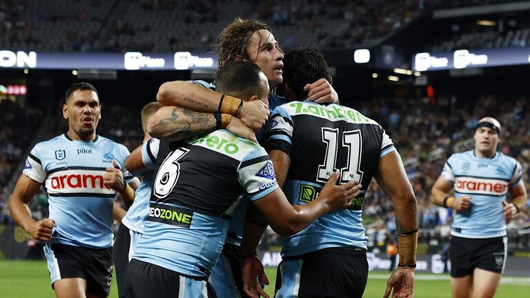 Sharks answer key question in stunning first half