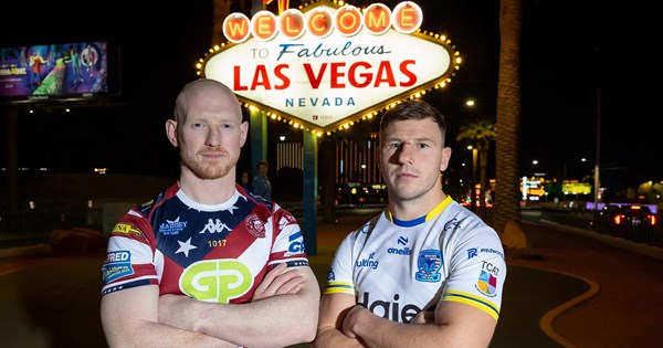 The Sin City showdown: Wigan battles Warrington online