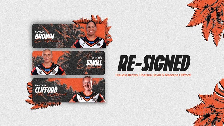 Wests Tigers trio sign on for 2025