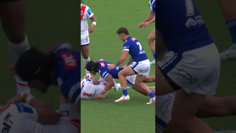 Some of the biggest hits from Round 1 of the NRL