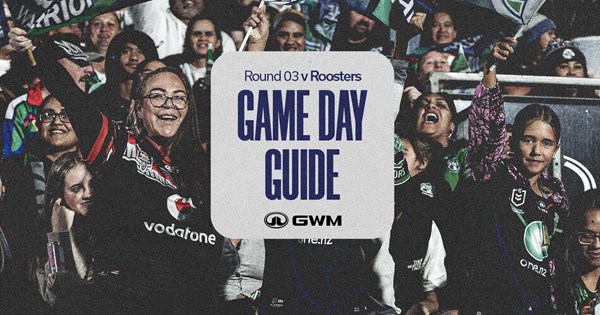 GWM Game Day: v Roosters