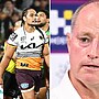Payne Haas hits back as Broncos teammate set to be ousted from club over Michael Maguire swipe