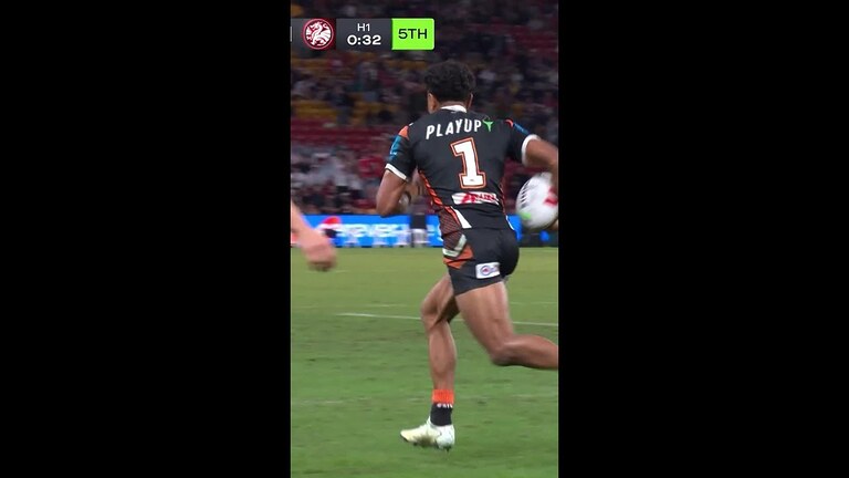 He dropped it over the line and Bula went 105 metres