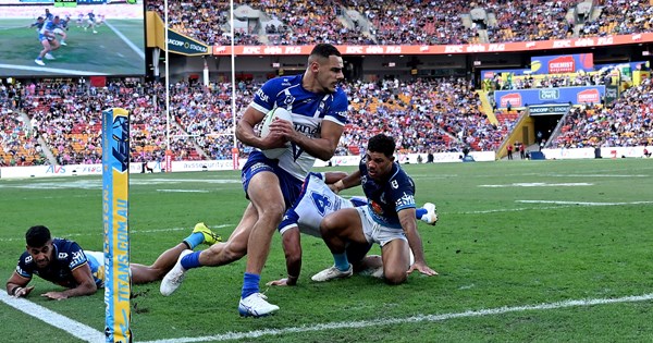 Kiraz Hat-trick Headlines Bulldogs' Magic Round Win