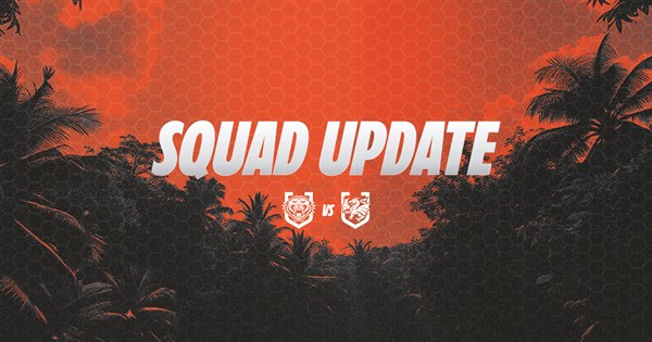 Squad Update: NRL Round 9 vs Dragons