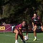 Destiny Brill trains with the Maroons.