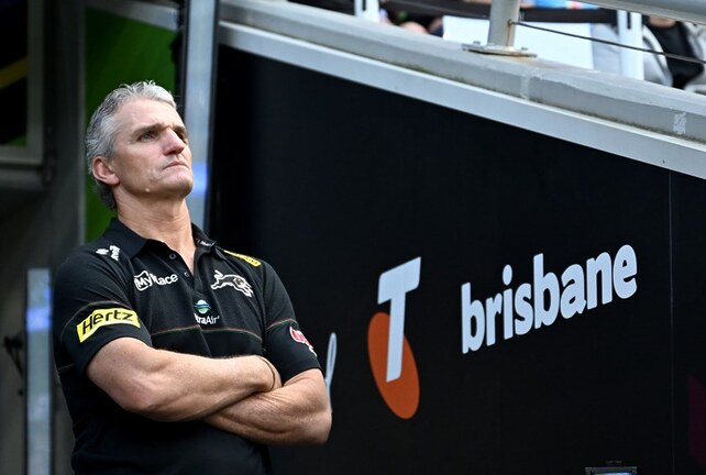 Panthers coach Ivan Cleary soaks up the atmosphere at Magic Round.