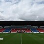 A view of main stand at Salford Community Stadium