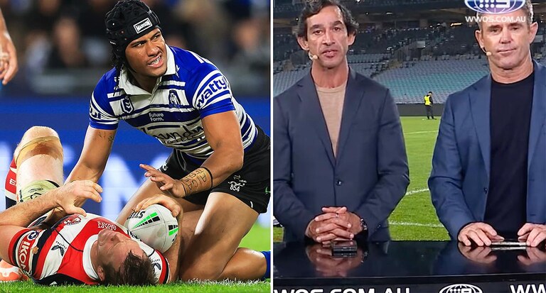 Johnathan Thurston calls out Stephen Crichton as Bulldogs captain faces ban from Origin 1
