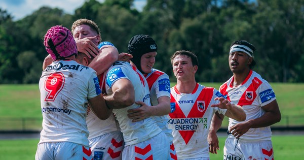 Jersey Flegg: Dragons run riot to down Wests Tigers