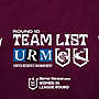 Team List: NRL Round 10 vs Sharks