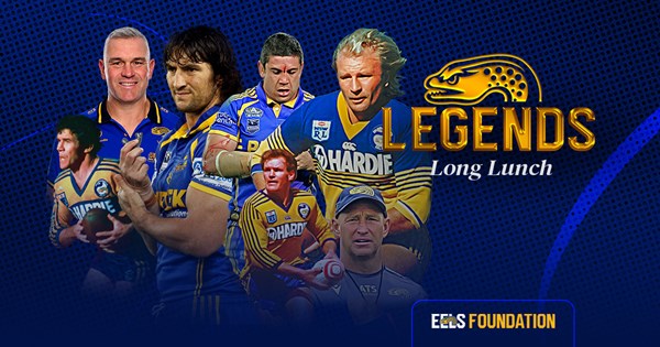 Sterling & Hindmarsh headline inaugural Eels Foundation Long Lunch