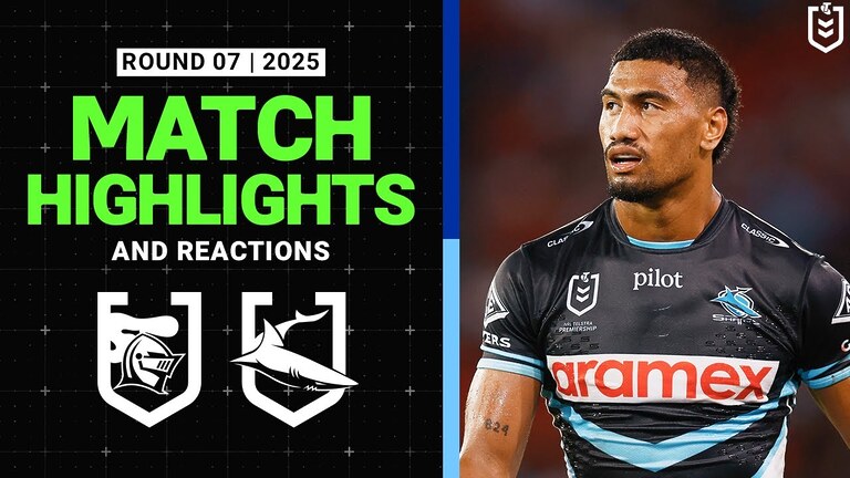 2025 NRL Match Reactions and Highlights | Knights v Sharks | Round 7, 2025