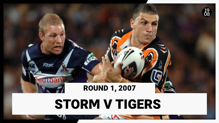 Melbourne Storm v Wests Tigers | Round 1, 2007 | Full Match Replay | NRL Throwback