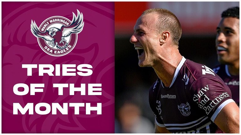 Manly-Warringah Sea Eagles Top Tries of September