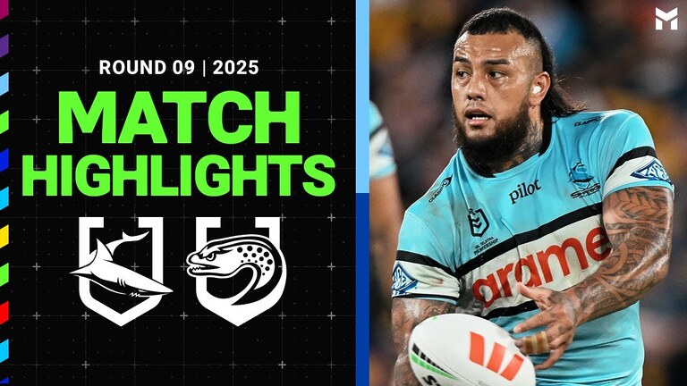 NRL Match Highlights 2025 | Sharks v Eels | Round 9