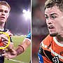Bulldogs coach responds to Lachie Galvin question after on-field act hints at next NRL club