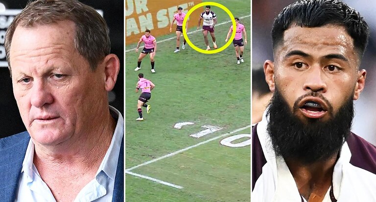 Payne Haas captured in brutal moment as Kevin Walters forced to re-live 'horrible' incident