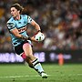 Nicho Hynes in action in Magic Round against the Eels.