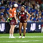 Jasmine Peters has her State of Origin debut cut short after failing her HIA.
