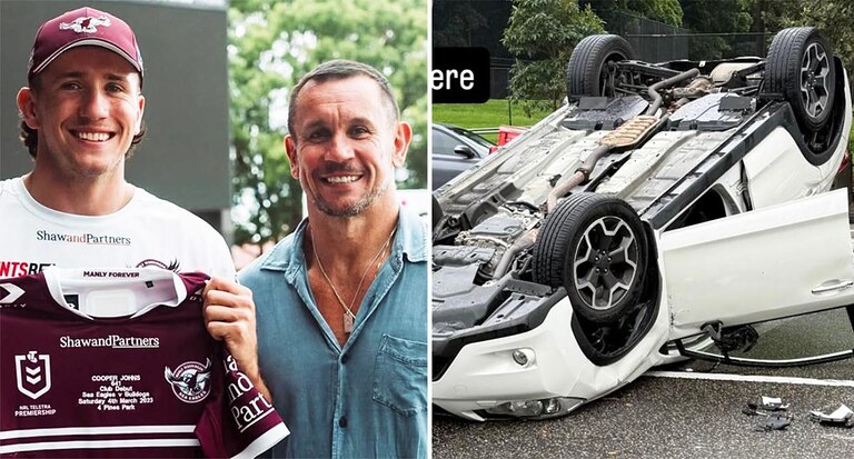 Cooper Johns 'in pretty bad way' as Matty reveals worrying twist to son's serious car crash