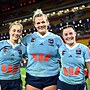 Abbi Church, Ellie Johnston and Jayme Fressard.