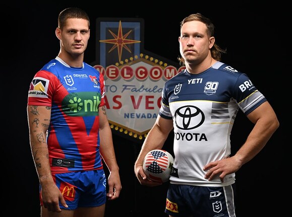 Knights skipper Kalyn Ponga and Cowboys co-captain Reuben Cotter are set to face off in Vegas for next year's season opener.