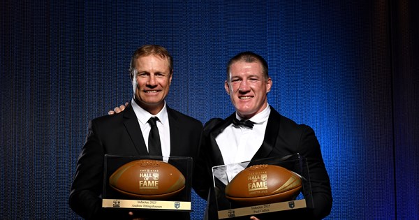 Gal and ET inducted into the NSWRL Hall of Fame
