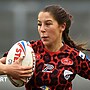 Leigh Leopards women in action