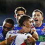 Lucas hat-trick highlights Knights victory over Penrith in Bathurst