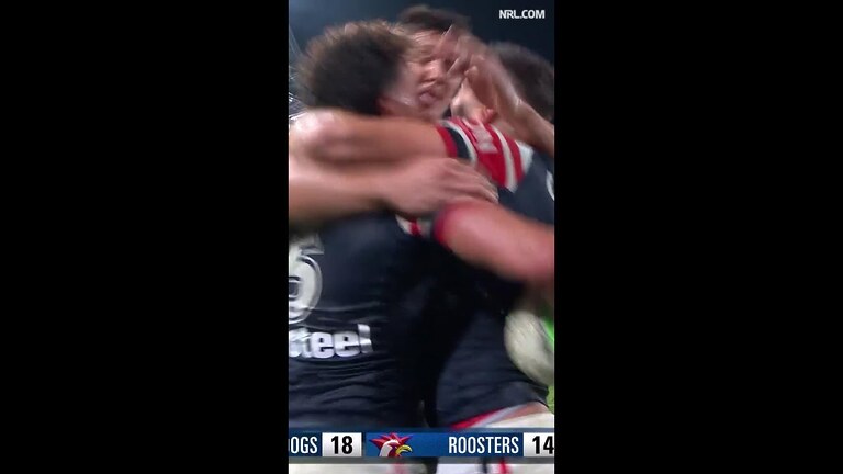 Mark Nawaqanitawase's Epic Showdown: Bulldogs vs Roosters