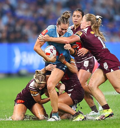 Queensland will aim to muscle up against the Blues in Game Three.