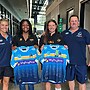 NRLW Combine winners Pakulis and MarCaya Bailou visiting Titans HQ in 2024