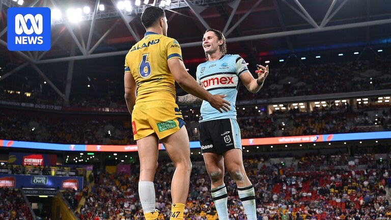 Nicho Hynes settling into fitting Cronulla Sharks role as NRL pressure cooker comes for Dylan Brown