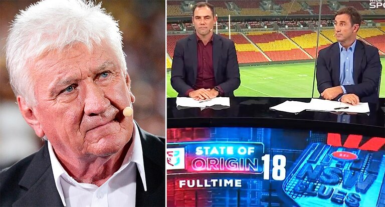 NRL fans lament Ray Warren detail amid Cameron Smith and Andrew Johns furore in State of Origin