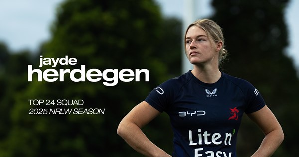 Sydney Roosters add Jayde Herdegen to 2025 NRLW squad
