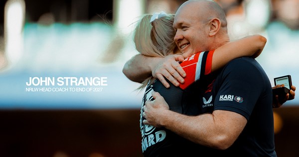 Sydney Roosters extend NRLW Head Coach John Strange
